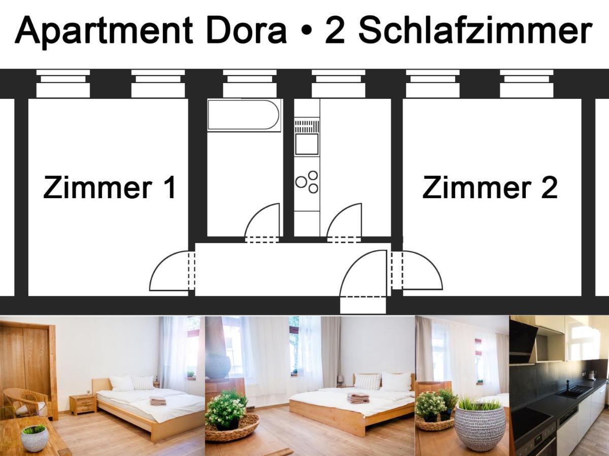 Apartment Dora Chemnitz Zewnętrze zdjęcie